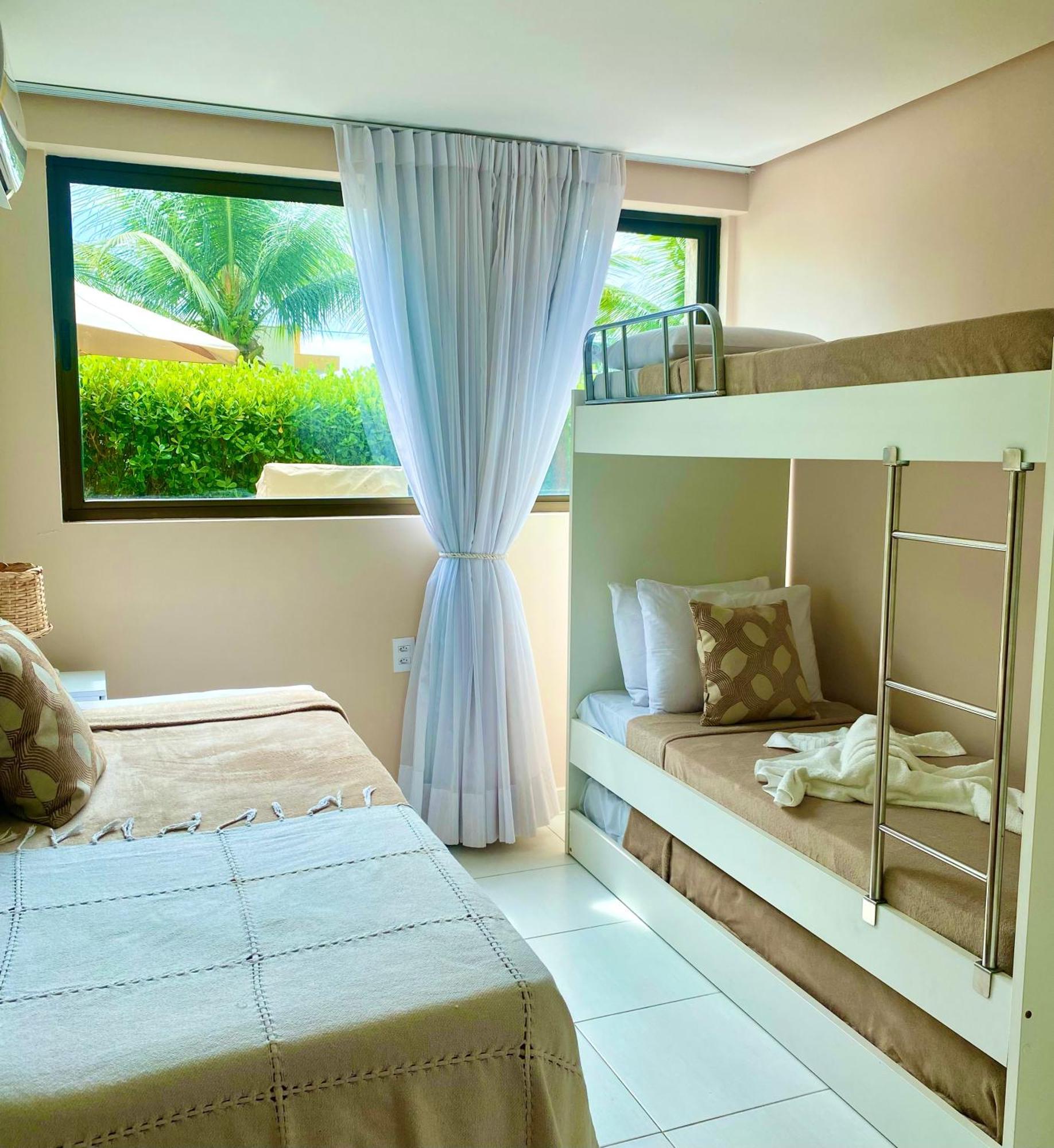 Apto Beira Mar Terreo Com Area Gourmet Praia De Muro Alto Pôrto das Galinhas 外观 照片
